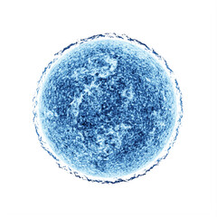 Planet Star isolated