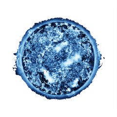 Planet Star isolated