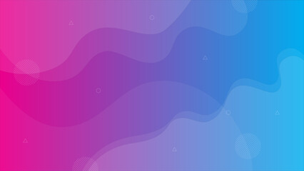 Colorful geometric background. Liquid color background design. Fluid shapes composition. Eps10 editable vector