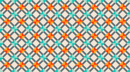 Seamless Tile Pattern Abstract Background 2, eps 10 editable vector