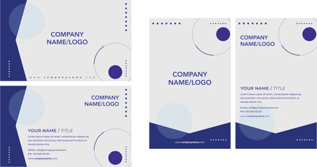 Business Card Design 2 size