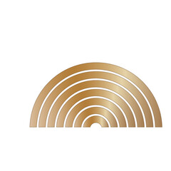 Obraz premium Rainbow Arc Arch New Year Christmas Wedding Vintage Decoration Gold Png Icon Symbol Silhouette Romantic Baby Sweet Dream Sleep Graphic Magic Element