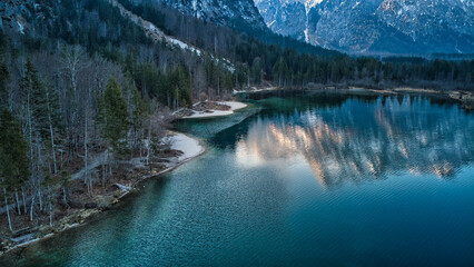 lake in the mountains