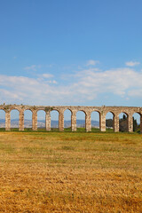The Roman aqueduct in Israel