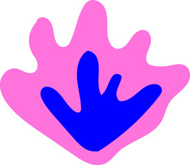 Abstract doodle object
