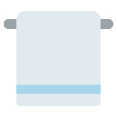 towel bathroom illustration