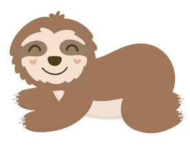 Smiling sloth  © Chunchunie