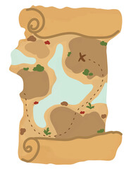 Treasure Map, Map