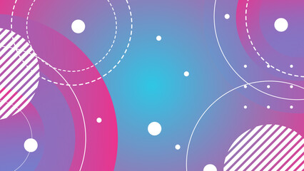 Gradient flowing geometric pattern background texture for cover design template. Minimal color abstract gradient banner template. Modern vector wave shape for brochure and presentation