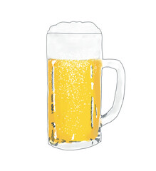 ジョッキ生ビール