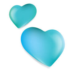 love heart balloon valentine. Heart glossy balloon isolated on transparent background. Festive decoration. Holiday backdrop balloon. Happy Valentines Day design element. Vector illustration