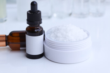 shea butter in a bottle, chemical ingredient in beauty product