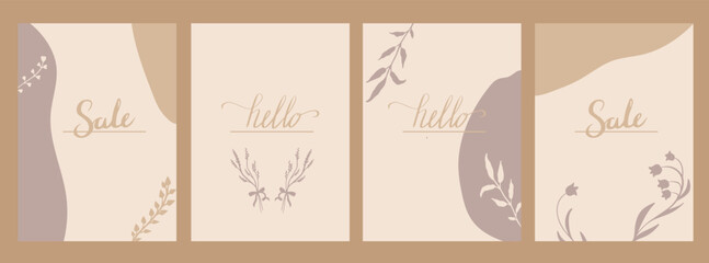 Card templates for invitations, save the date, thanks with field to fill.