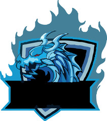 dragon gaming logo esport