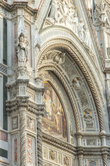 View of Cattedrale di Santa Maria del Fiore, Firenze, Italy.
