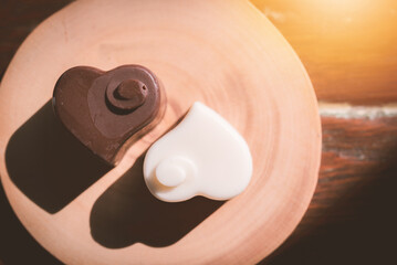 chocolates hearts, valentines day