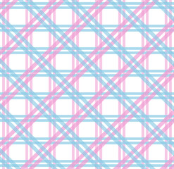 Simple lines seamless vector  : Contrasting lines in pastel blue and  pink. Used for kitchenware design, fashion fabrics or home decorations.