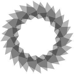 Abstract Geometric Monochrome Polygon-16aa4