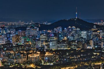 Nightcap of Seoul, South Korea