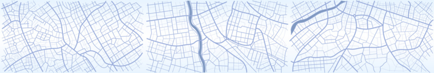 City top view. View from above the map buildings. Gps map navigation to own house. Detailed view of city. Decorative graphic tourist map. Abstract transportation background. Vector, illustration.