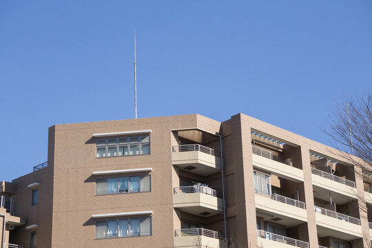 マンションの 避雷針 　集合住宅