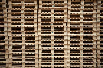 Pallet - wooden shipping container, grounds for collection