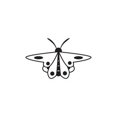 butterfly icon illustration design vector