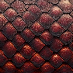 Diamondshape bourdon dragonskin texture design illustration