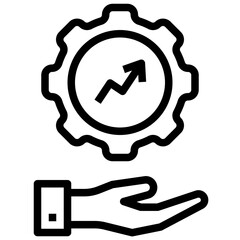 development outline style icon