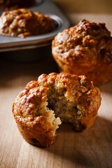 Out of the oven muffins