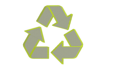 green recycling icon