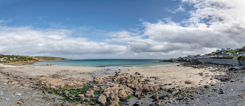 Coverack village Cornwall on the lizard peninsular