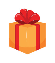 Vector of different colorful wrapped gift boxe. Christmas gift boxe. Party gift.