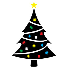 christmas tree vector