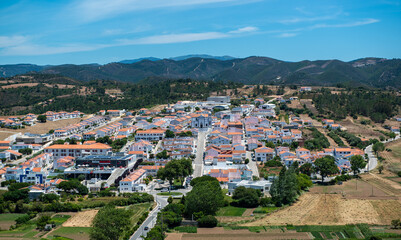 Neuer Stadtteil Aljezur Algarve Portugal