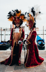 Venice Carnaval during pandemic