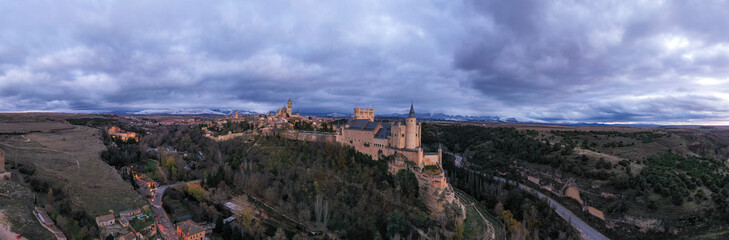 Obraz premium Alcazar Castle - Segovia, Spain