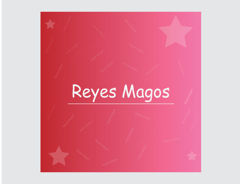 Reyes Magos Social Media Post