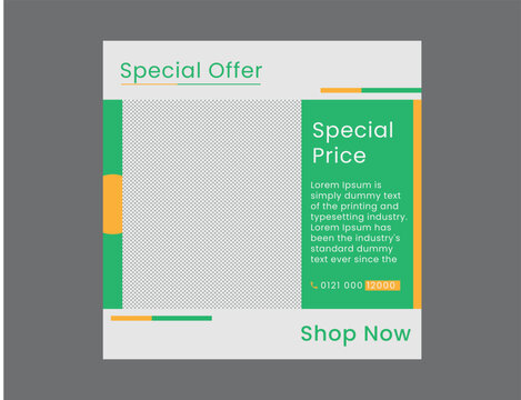 Special Offer Social Media Post 