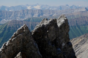 Misty Range near Highwood Pass at Kananaskis