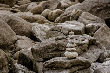 cairn de pierres