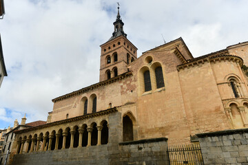 Fototapeta na wymiar Saint Martin Church - Segovia, Spain