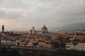 Fototapeta na wymiar The city of love, Firenze