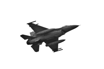 military jet fighter f-16