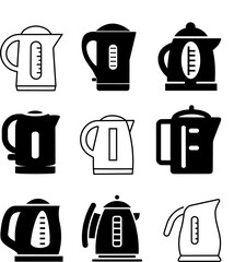 badges, household kitchen appliances, electric kettle, logo