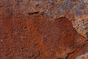 Rust metal background