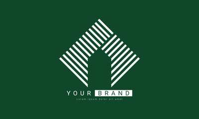 home logo for house business, real estate and architecture