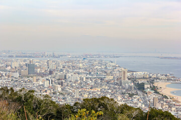 Fototapeta premium 神戸市須磨区の都市風景