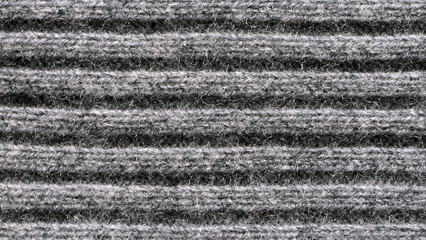 Beautiful cashmere wool knitted structure light grey detail