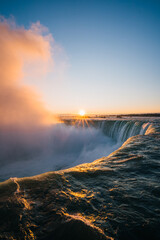 Niagara Falls in Golden Hour